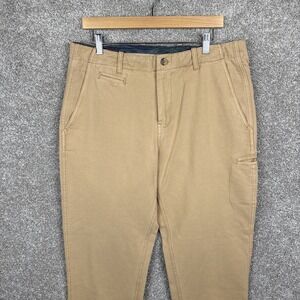 Carbon 2 Cobalt Beige Chino Pants Men's Size 34x30 Cargo Pocket‎